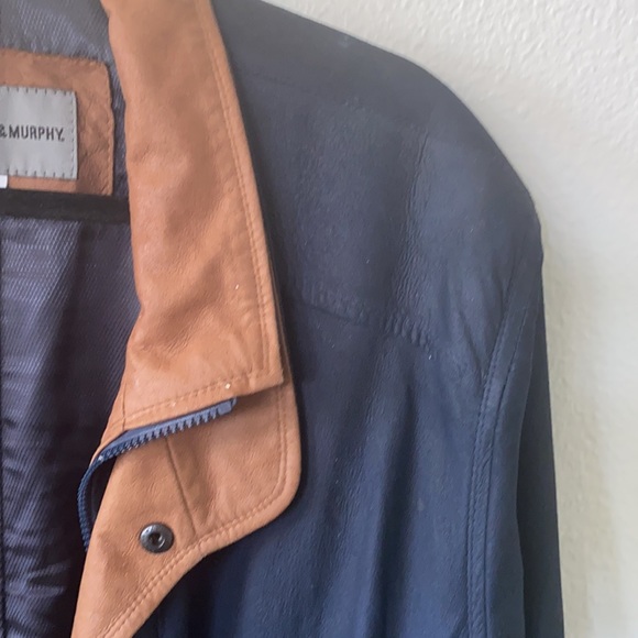 Johnston & Murphy 100% lambskin leather jacket - Picture 12 of 16